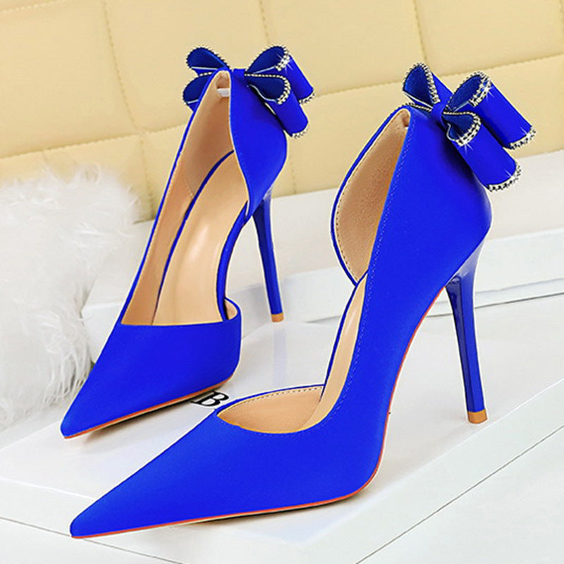 Pointed Toe Rhinestone Stiletto