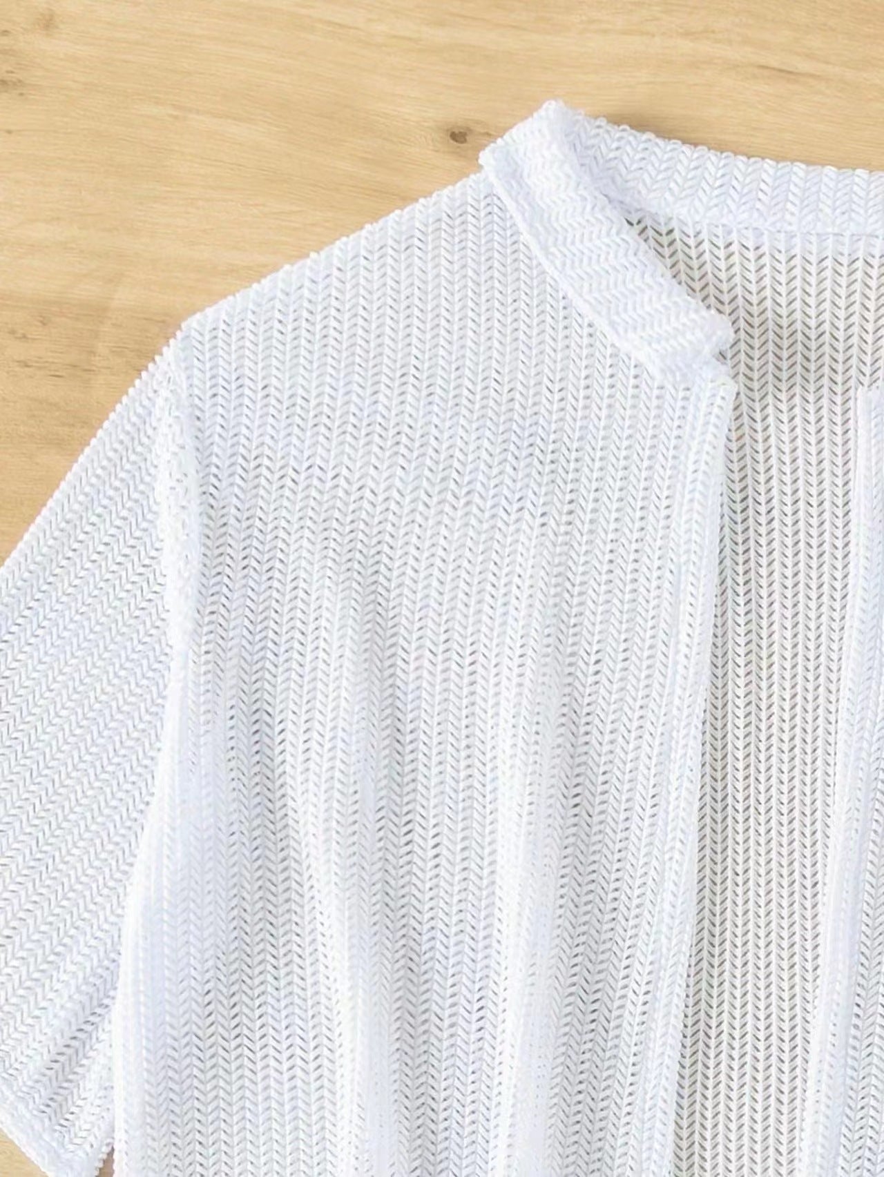 Split Beach Blouse