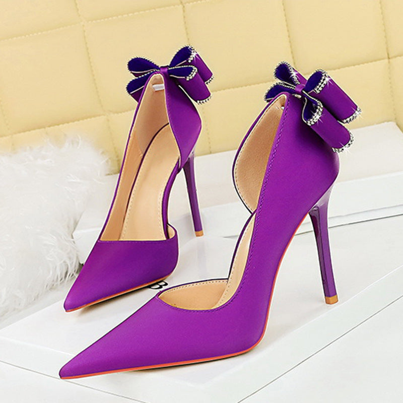 Pointed Toe Rhinestone Stiletto
