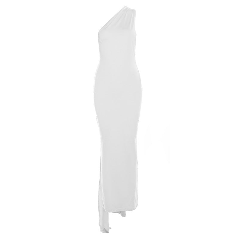 Women's Elegant Halter Sheath Slim Dress