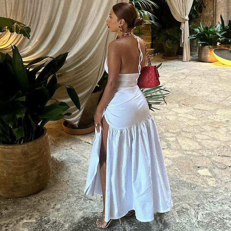 Slim Fit Tied Skirt
