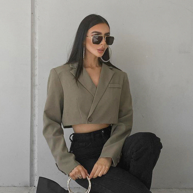 Solid Color Short Suit
