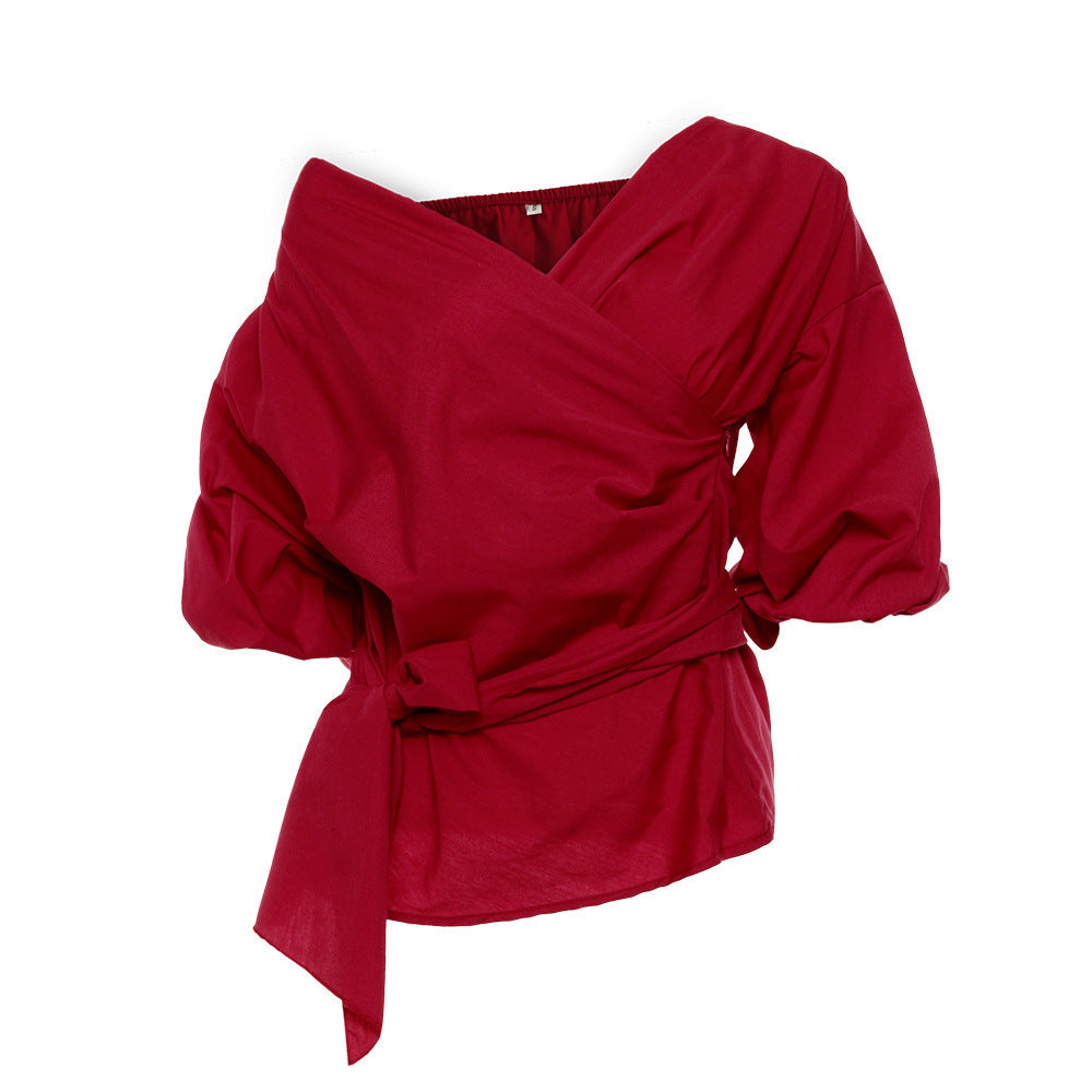 Lace Crop Blouse - M Chic Boutique