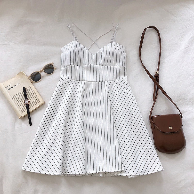 Woman Backless Dress