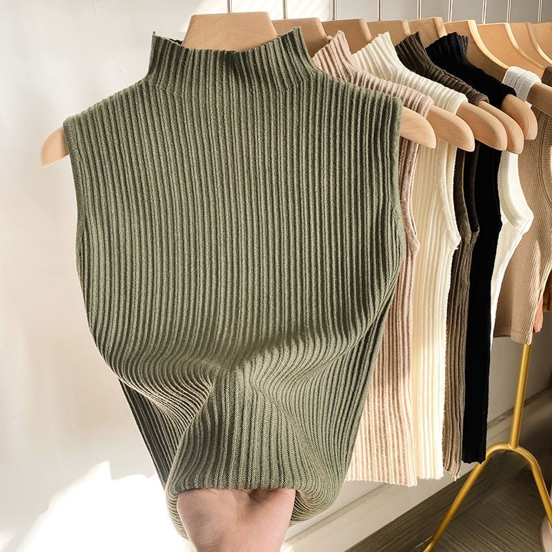 Turtleneck Knitted Top