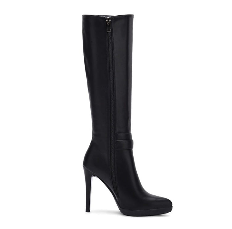 Pointed super high heel European boots