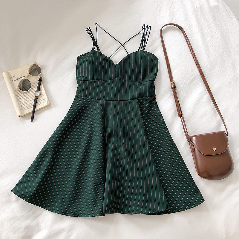Woman Backless Dress
