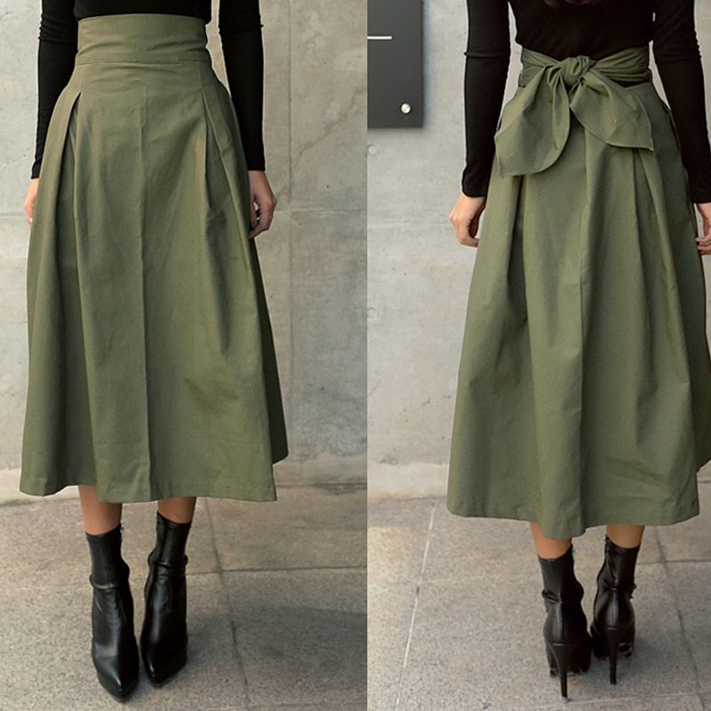 Line umbrella skirt