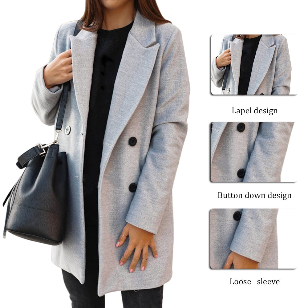 Long Woolen Coat