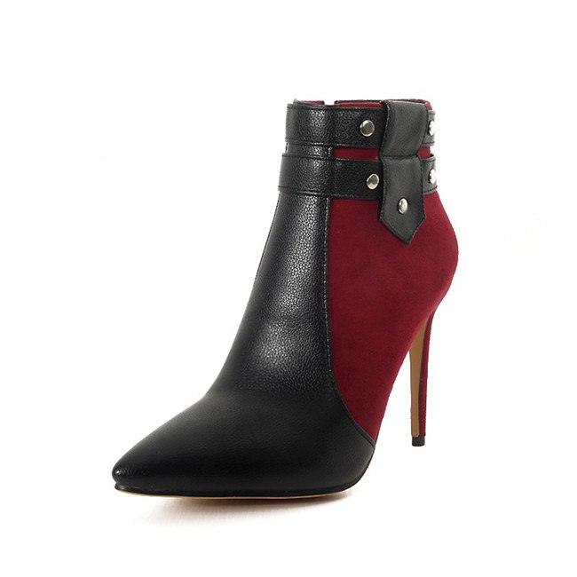 Buckle Strap Ankle Boots