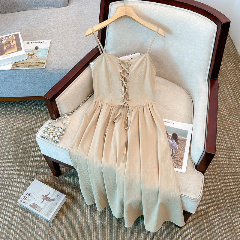 Women's Gentle Elegant-style Slimming Slip Dress