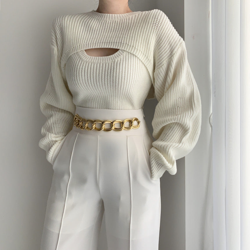 Slim Knit Vest