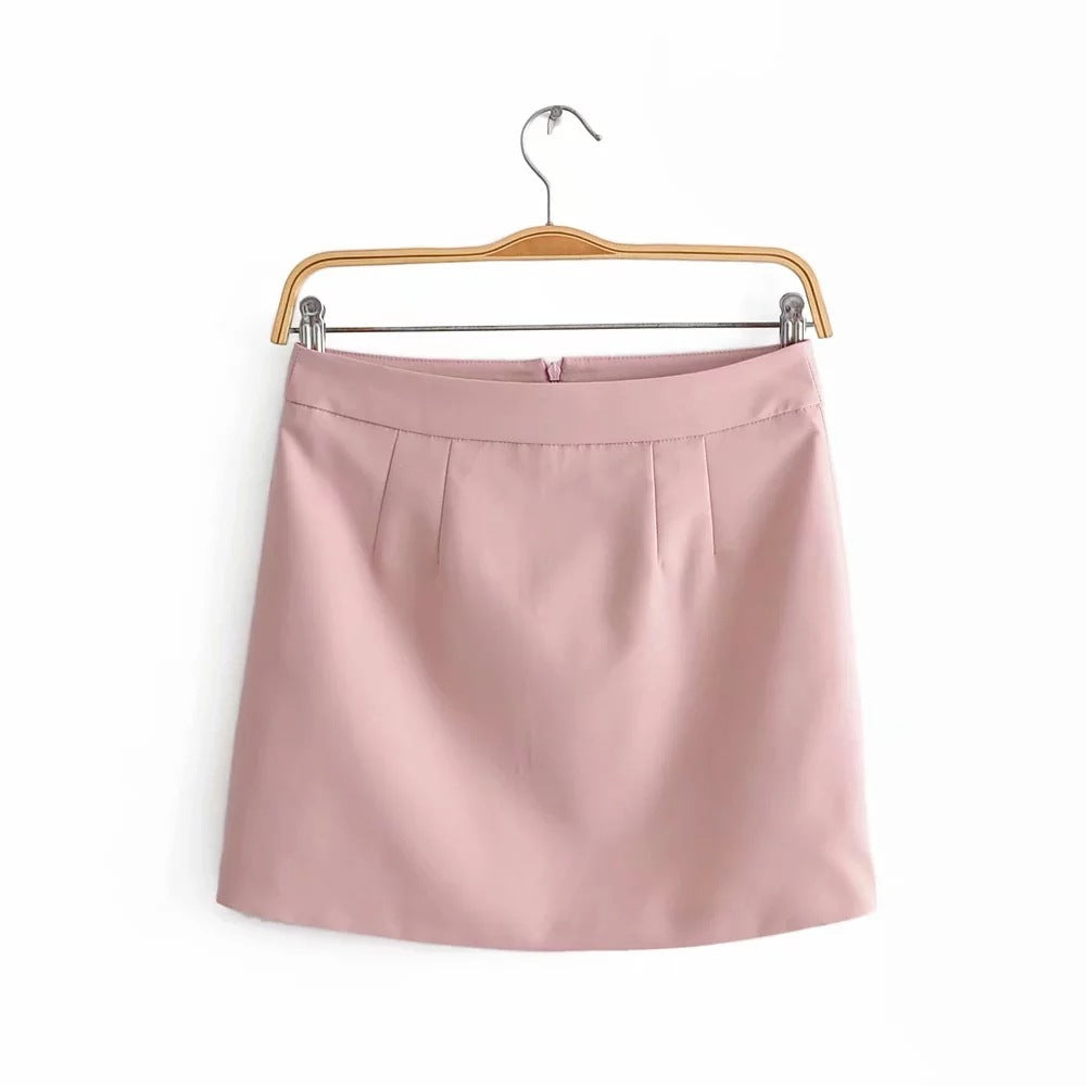 Suit Jacket High Waist Skirt