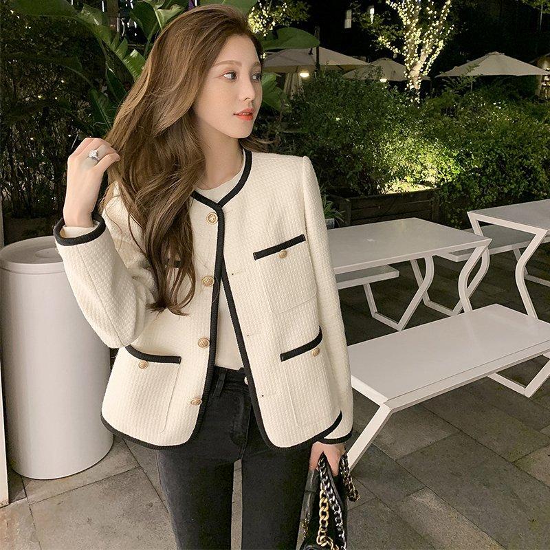 Short Waffle Coat