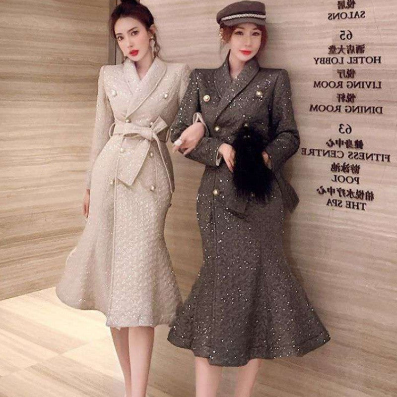 Socialite Style Party Coat
