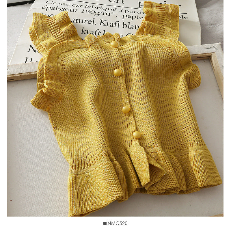 Knitting Crop Top