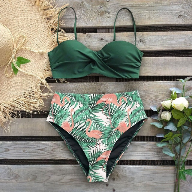 High Waist Elegant Swimsuit