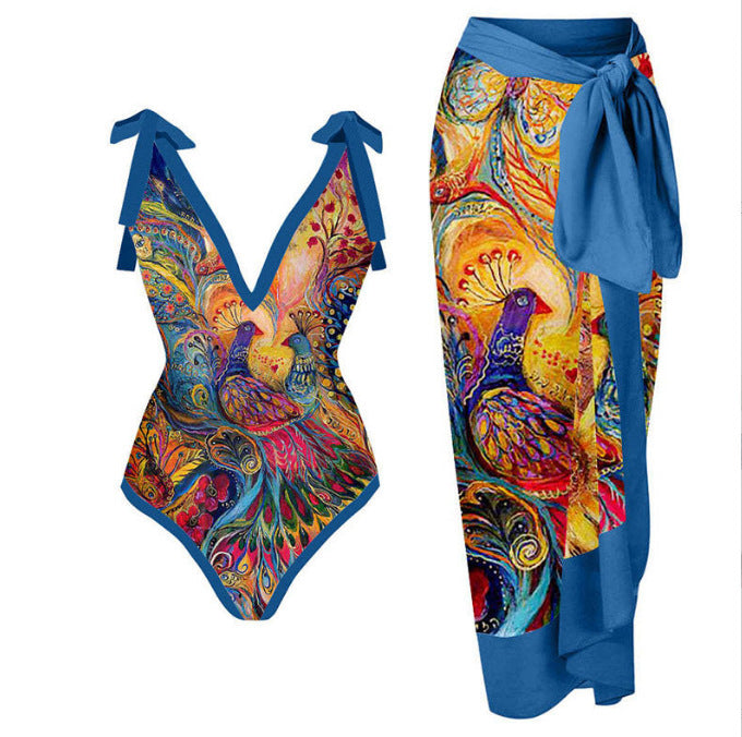 Personality Chiffon Beach Dress