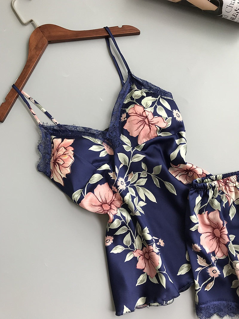 Silk pajamas