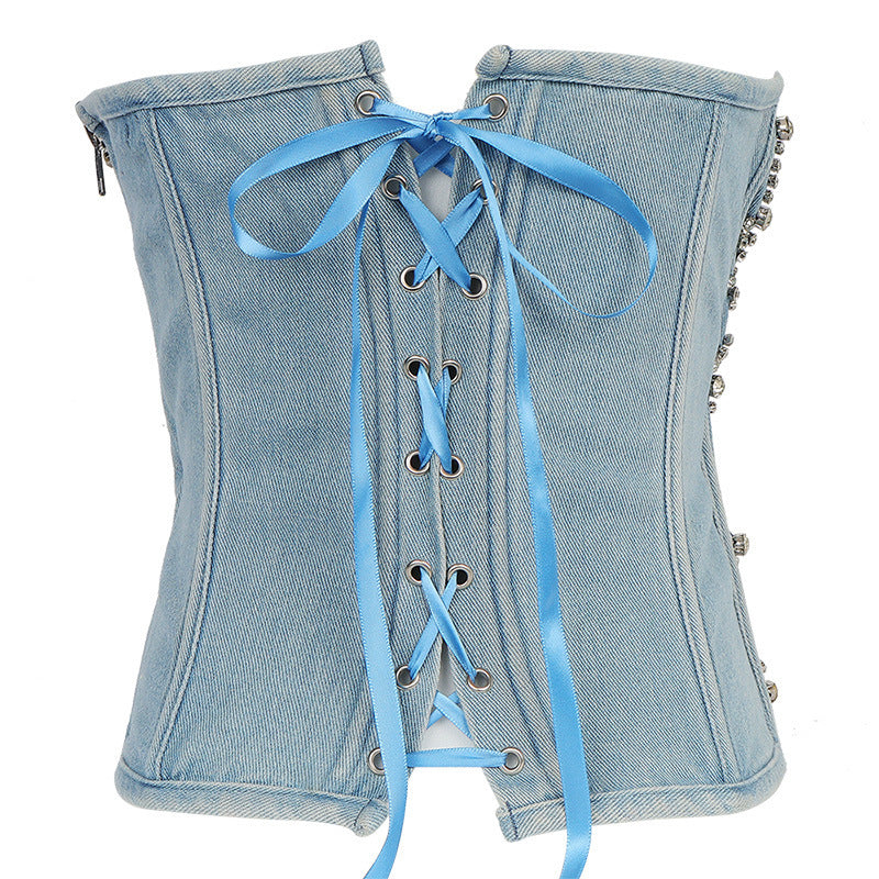 Slim Style Zipper Top