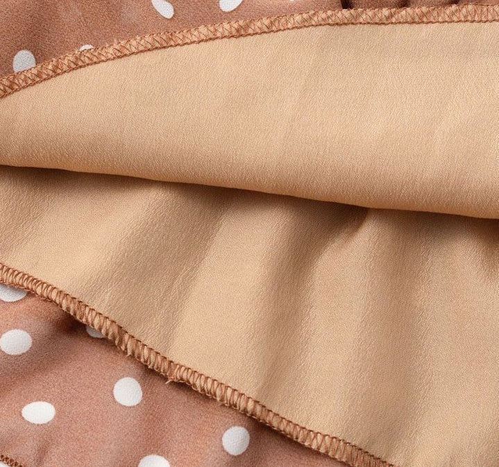 Polka dot skirt