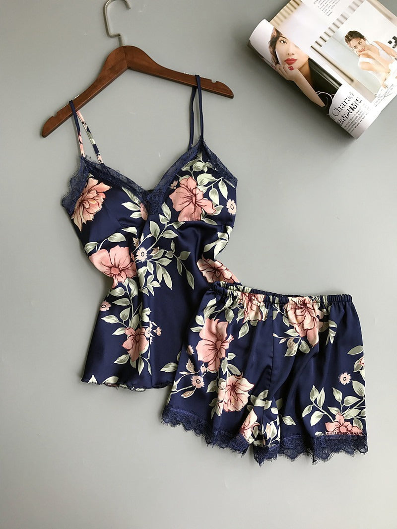 Silk pajamas