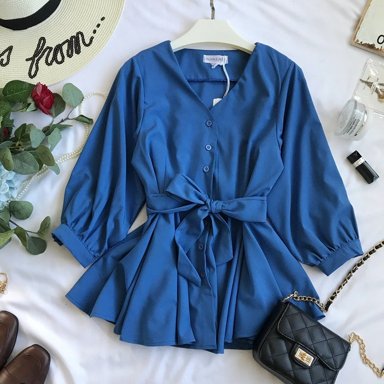 Lantern Sleeve Shirt