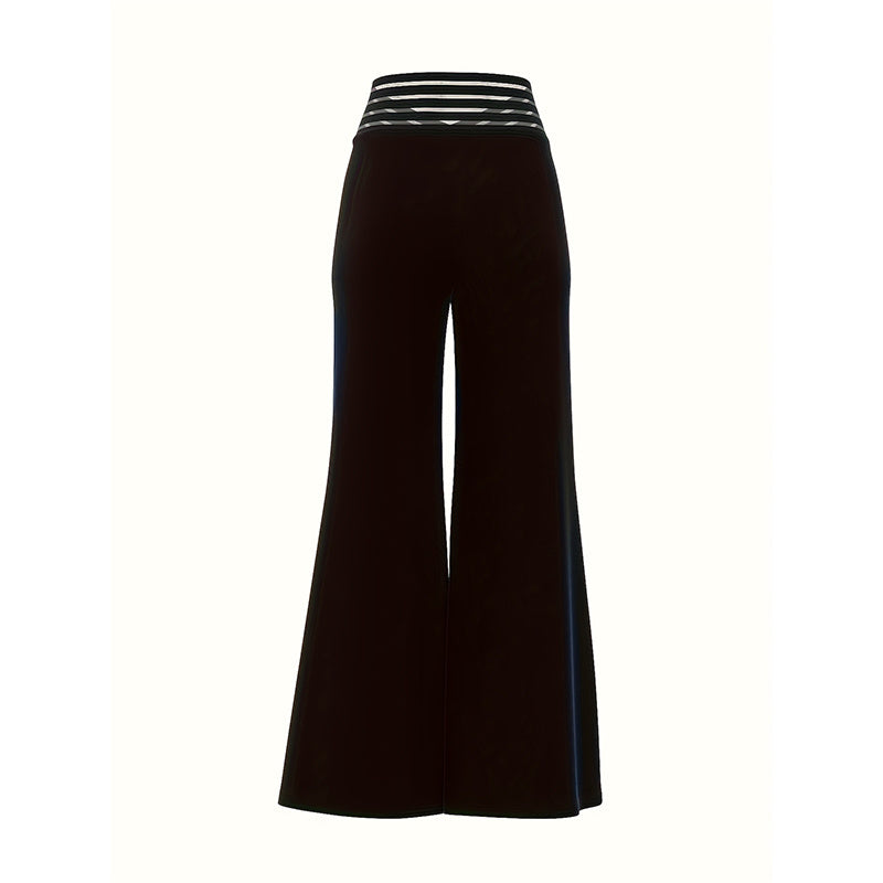 Transparent Mesh High Waist Pants