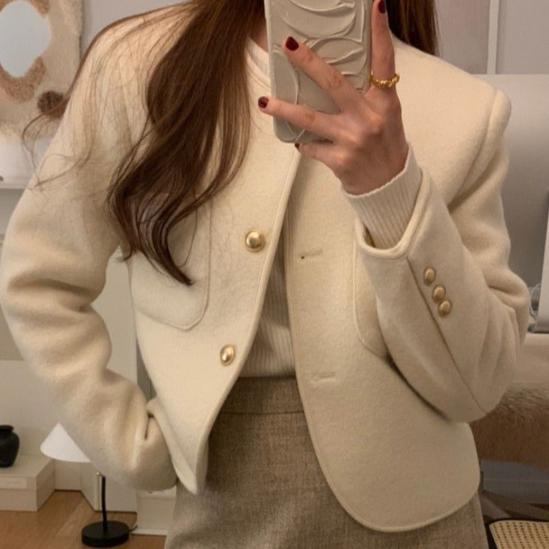 Short Woolen Jacket