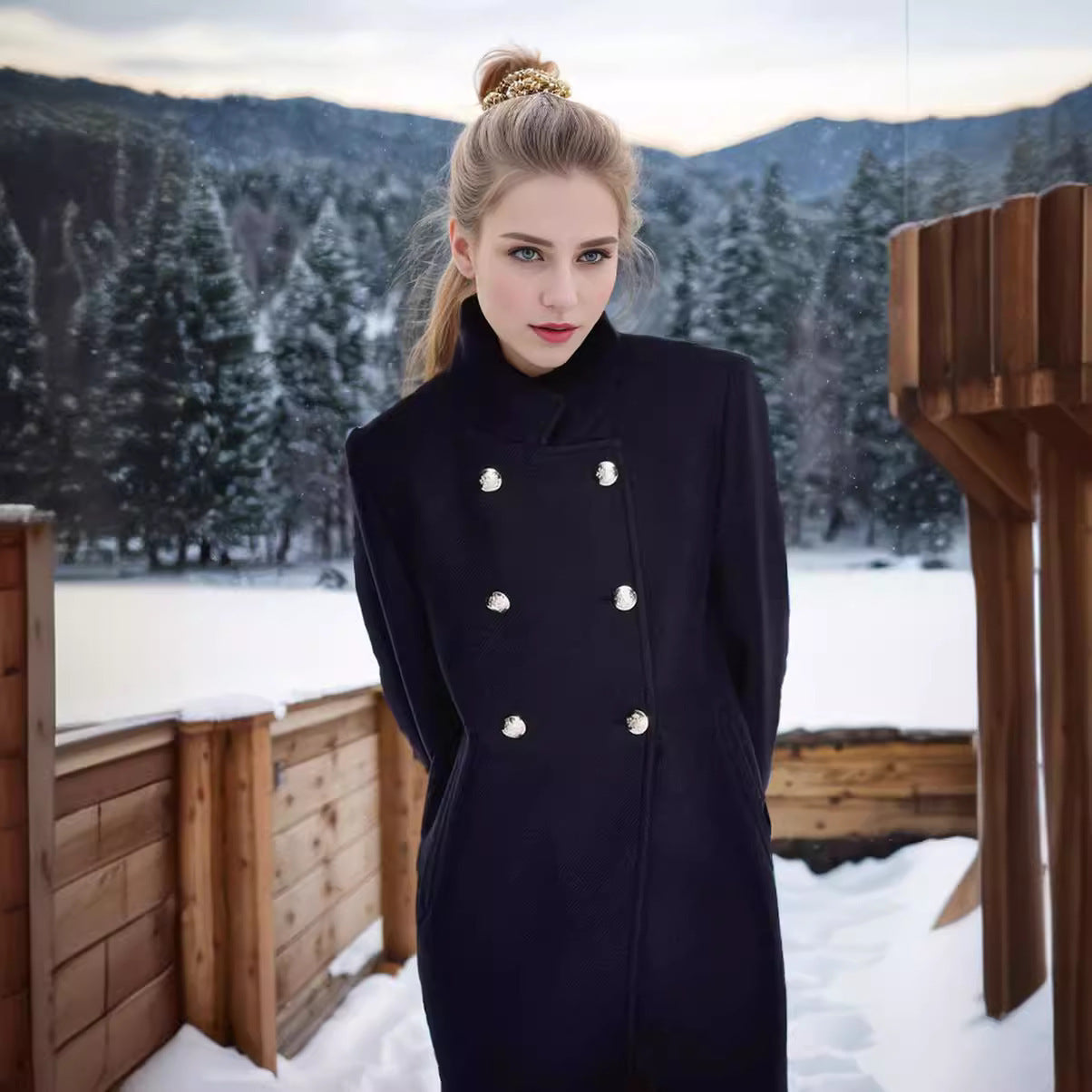 SlimWoolen Coat