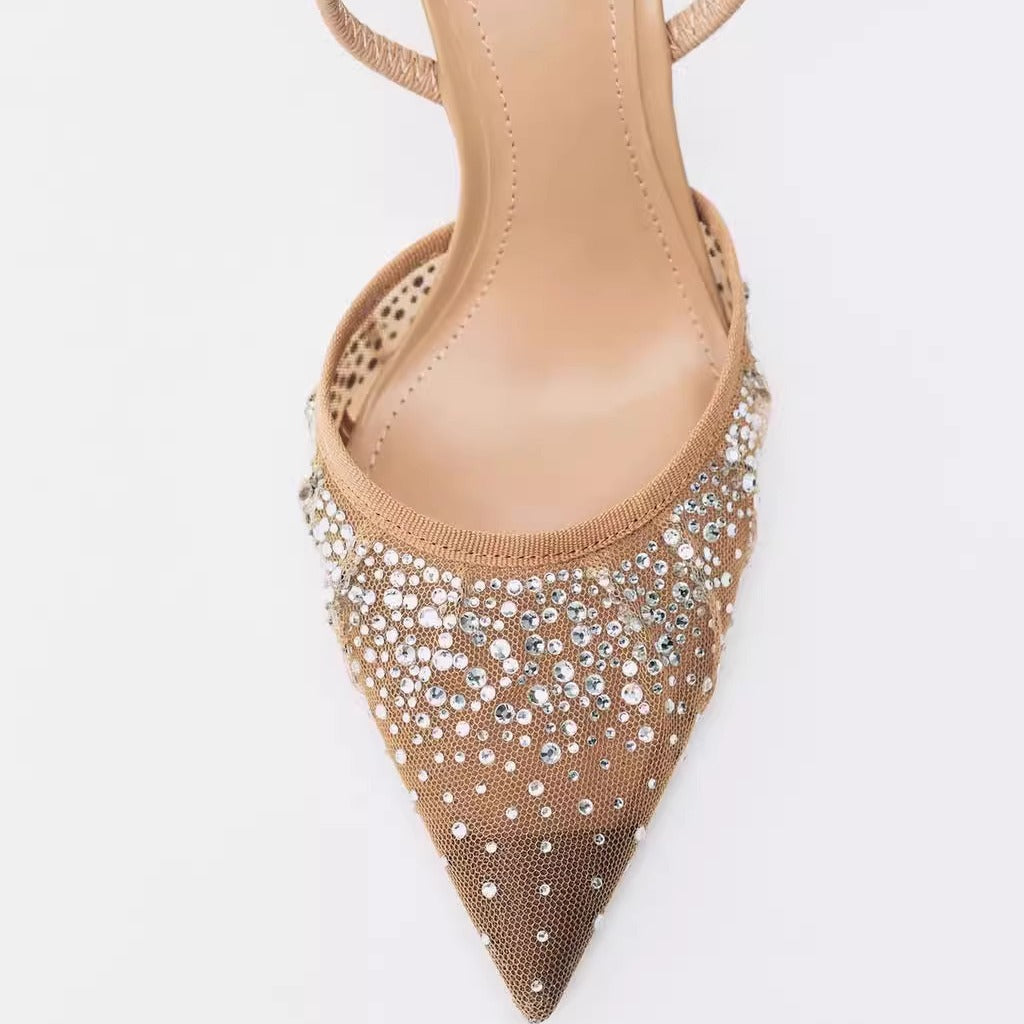 Mesh Classy High Heels