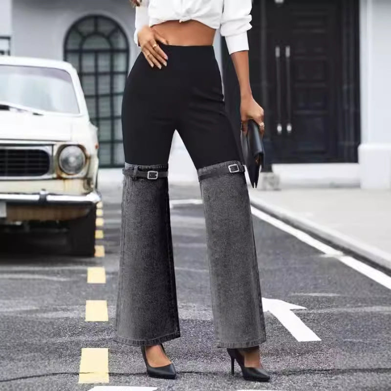 Slim Knit Denim