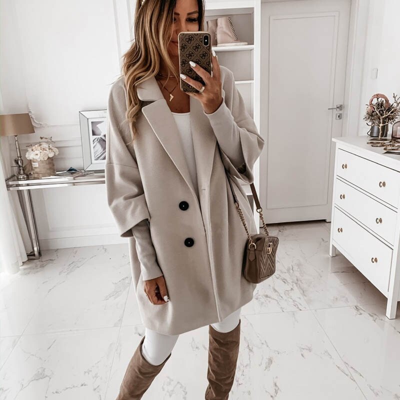 Vintage khaki Coat khaki