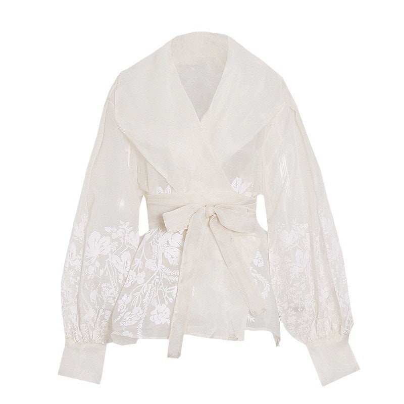 Vintage Court Style Top Shirt