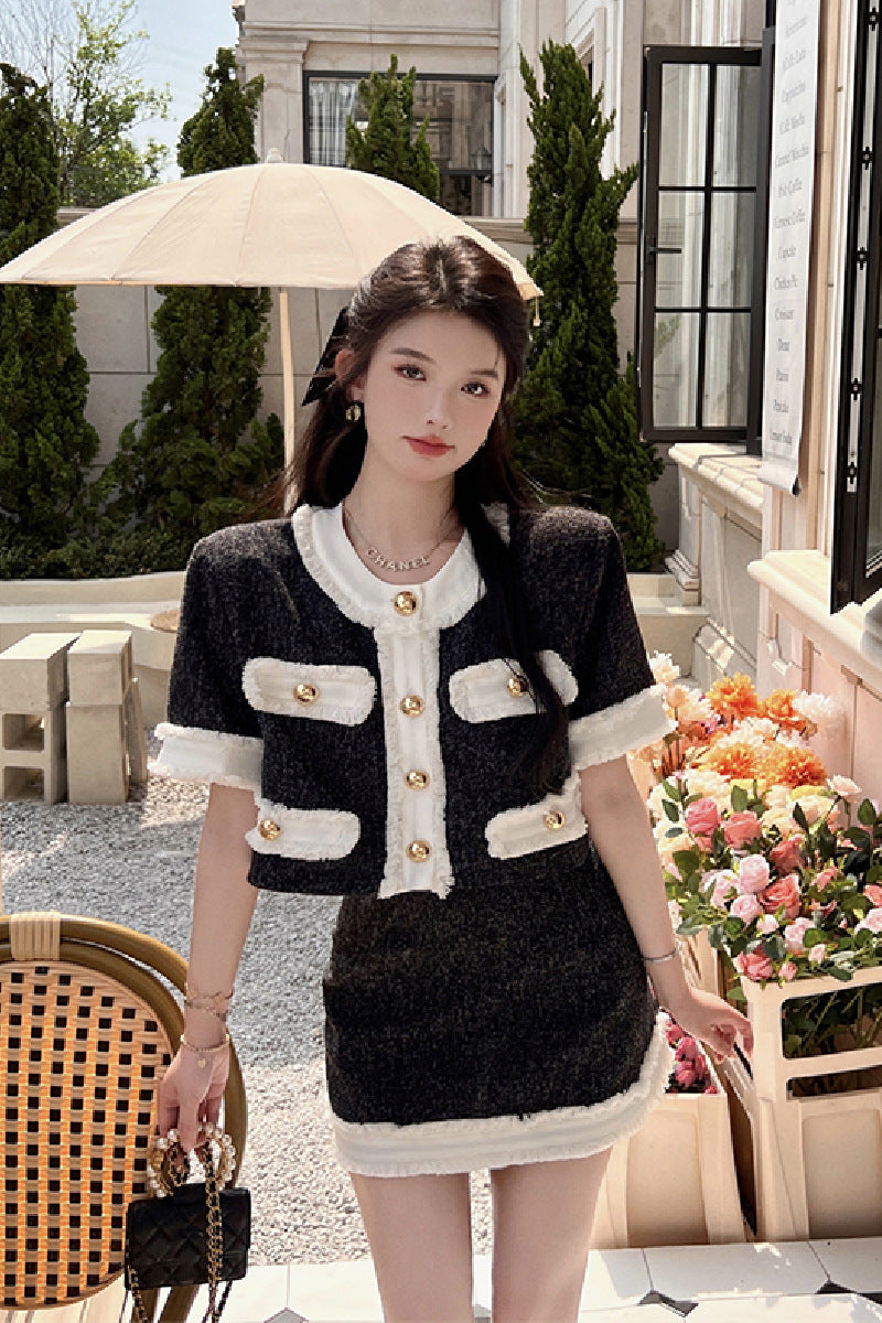 Tassel Waist Skirt Set