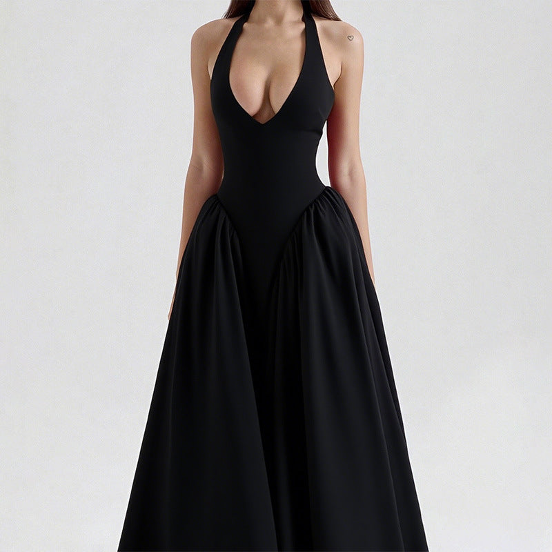 V-neck Elegant Dress