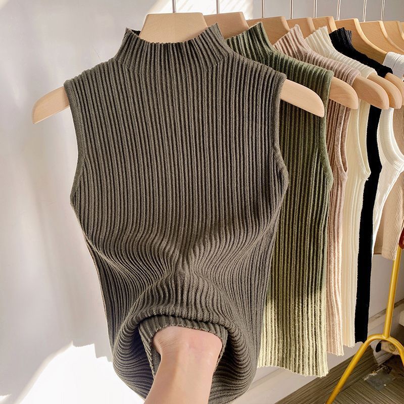 Turtleneck Knitted Top