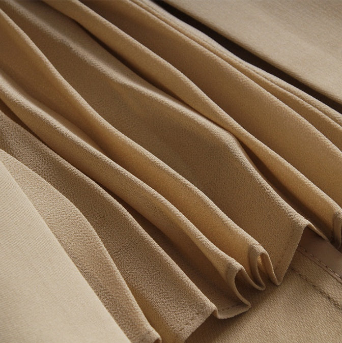Suit fabric skirt