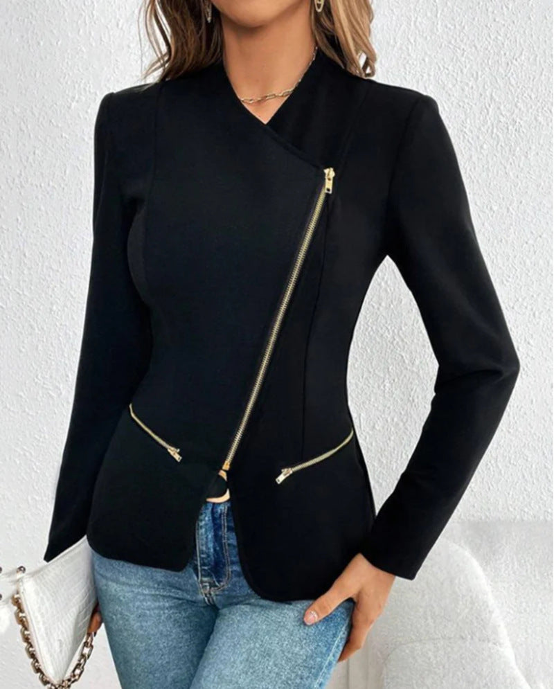 Slim Fit Mid-length Suit Jacket