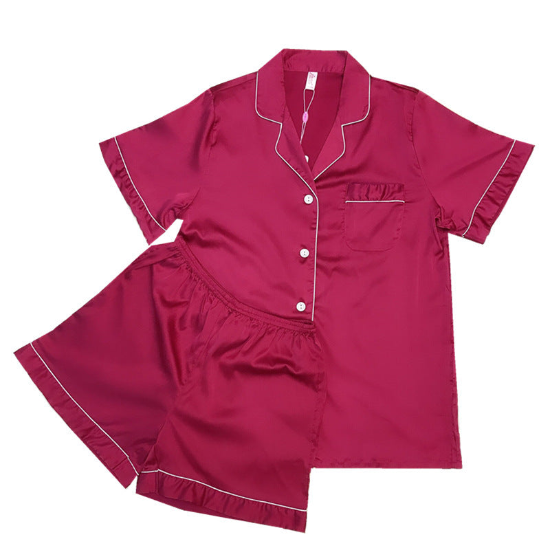 Short Sleeve Shorts Pajamas