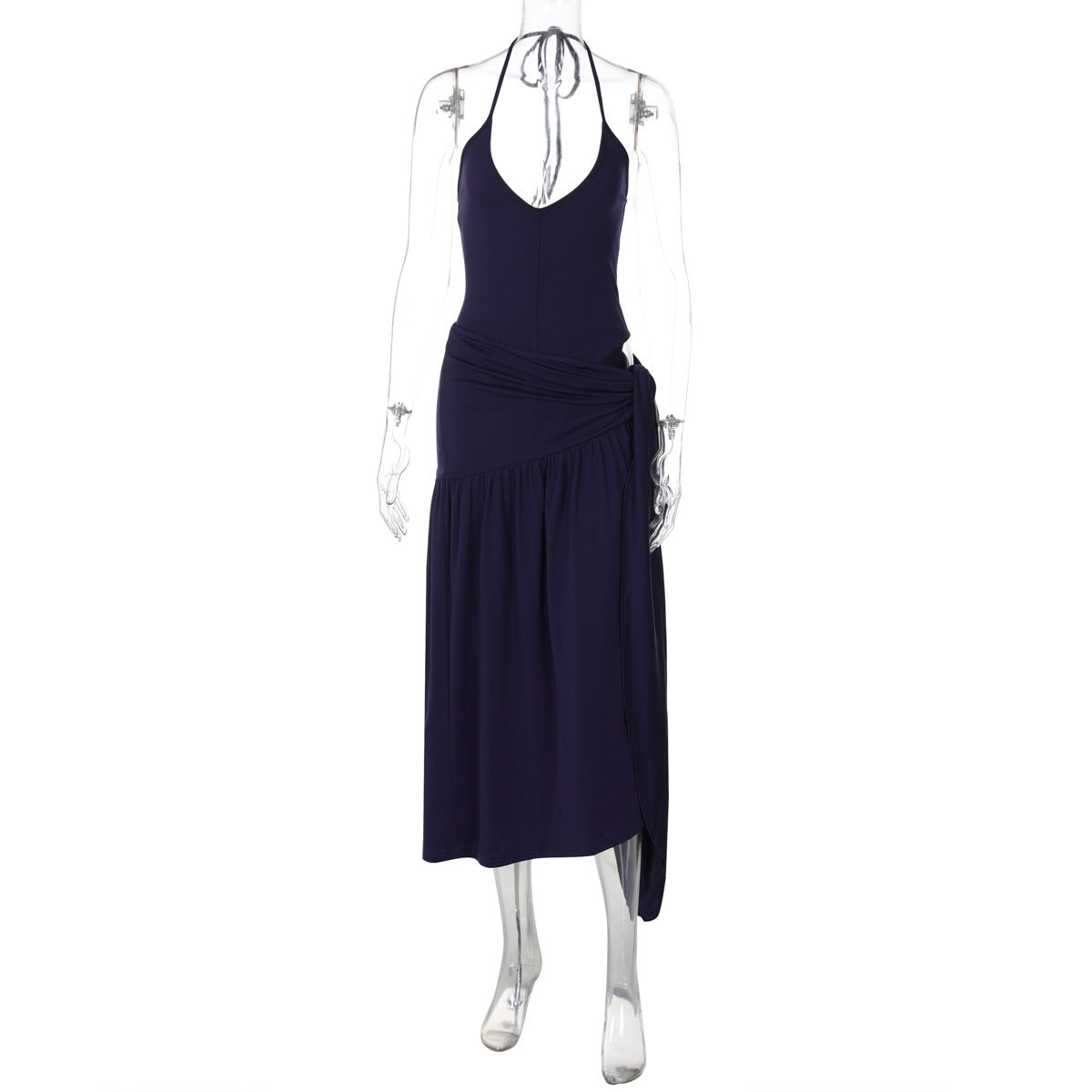 Slim Fit Tied Skirt