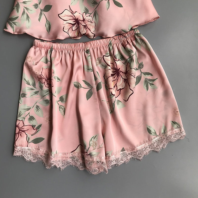 Silk pajamas