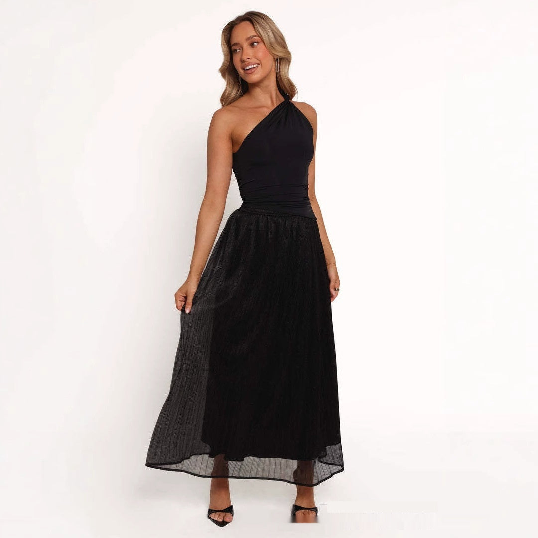 Solid Color French style Skirt