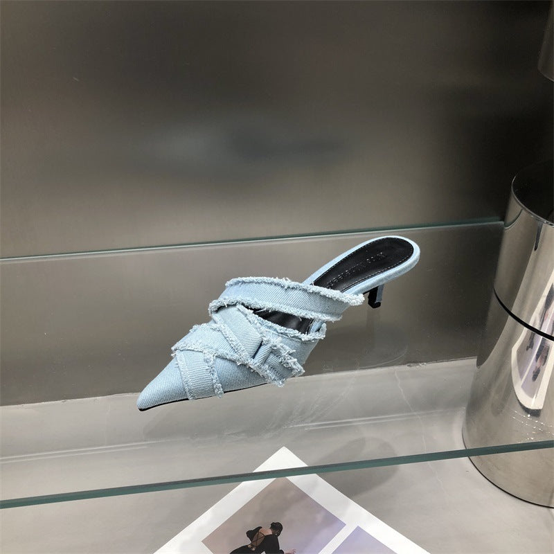 Pointed Modern Heels