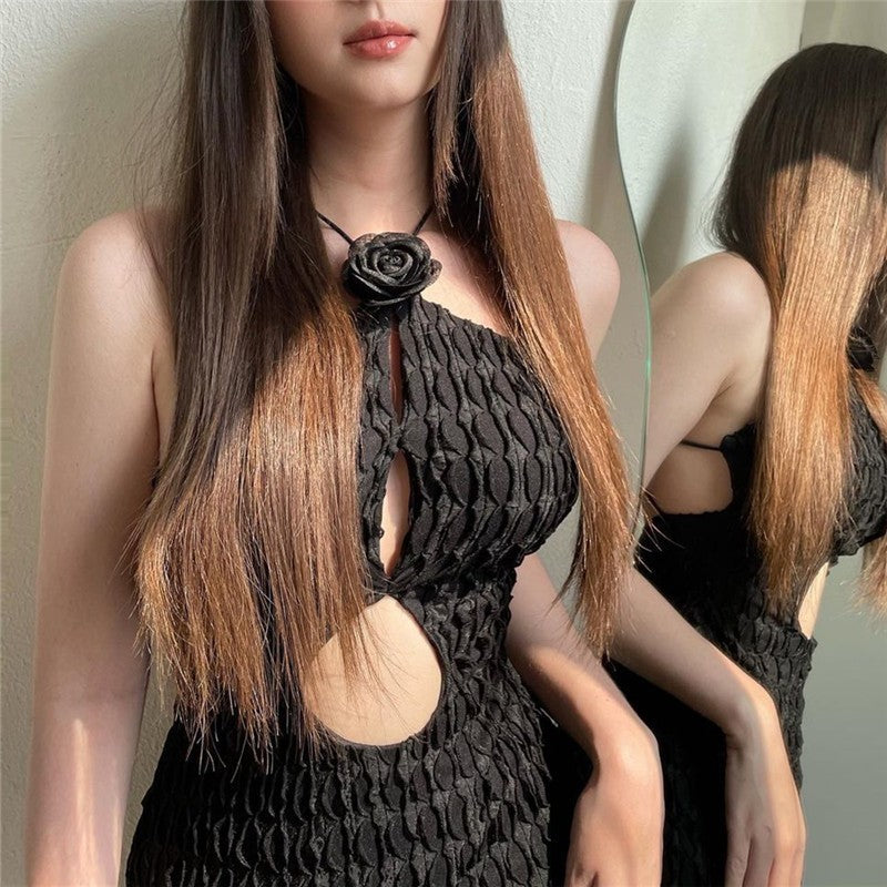 Jacquard Knitted Dress