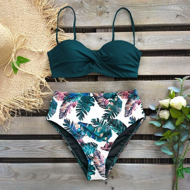 High Waist Elegant Swimsuit