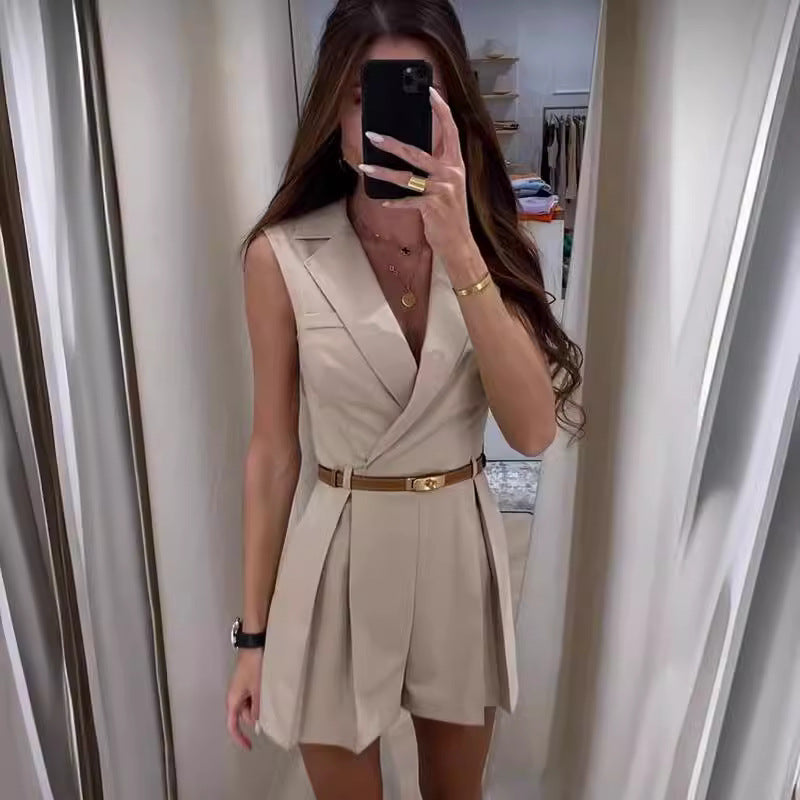 Solid Jumpsuit For Women