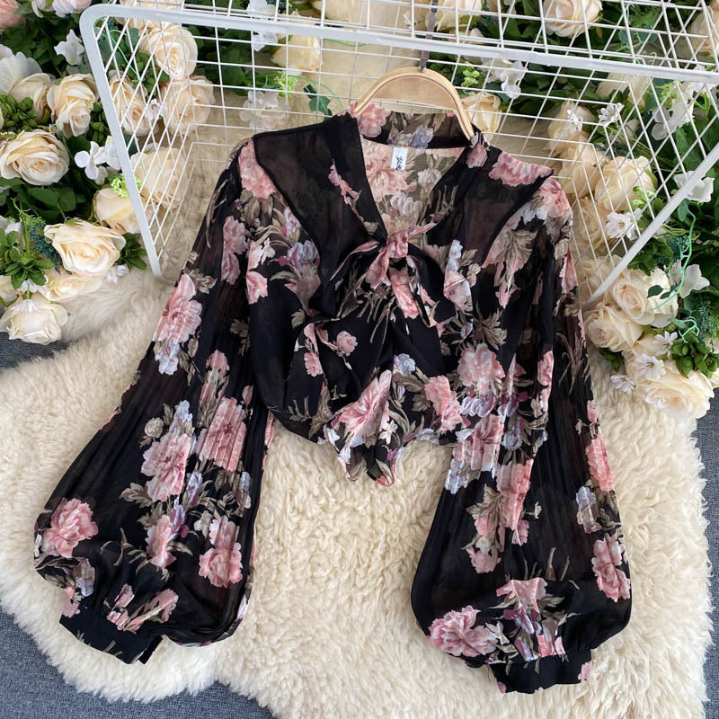 French Retro Blouse