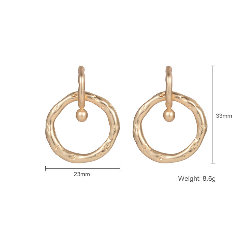 Simple Round Earrings