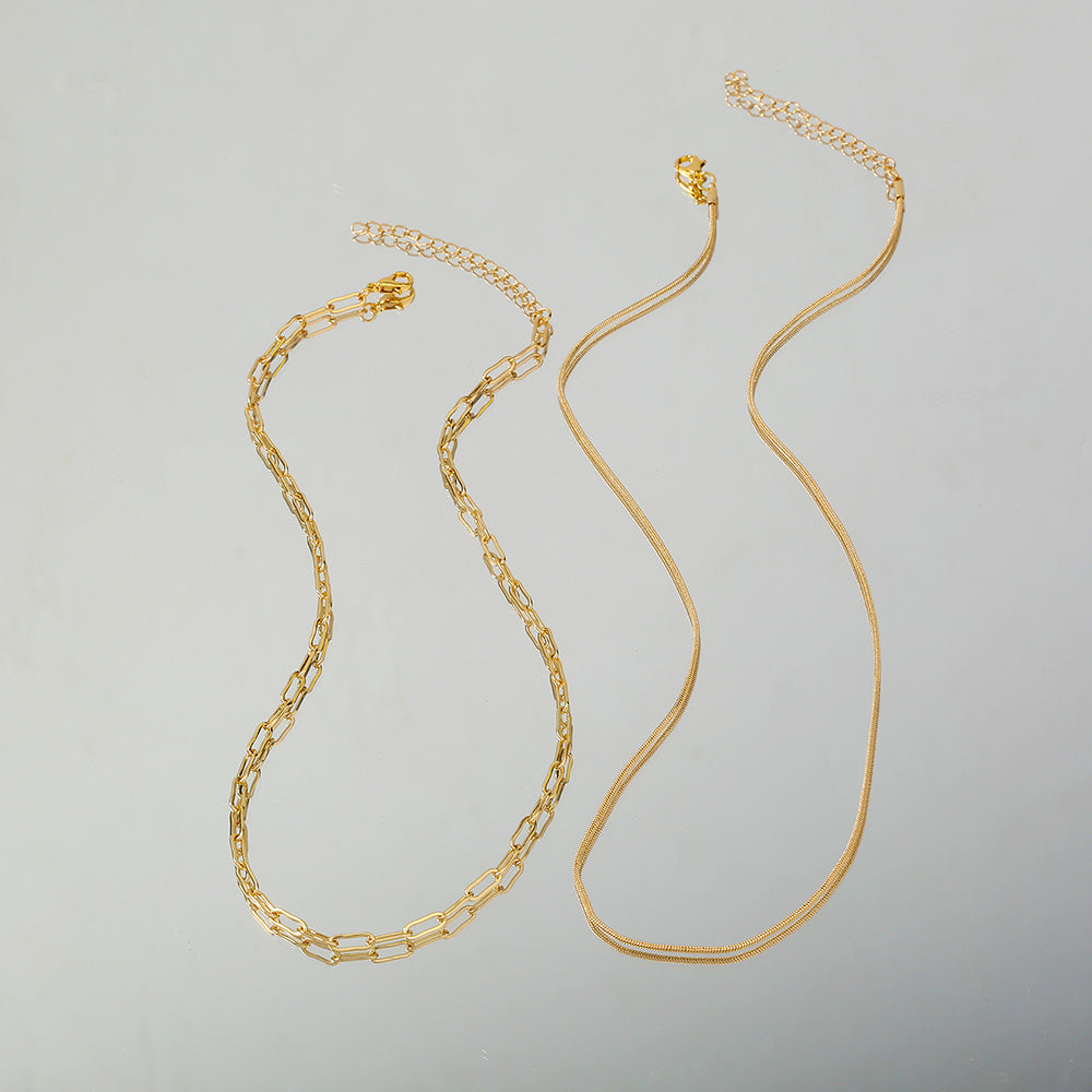 New Copper Collarbone Necklace